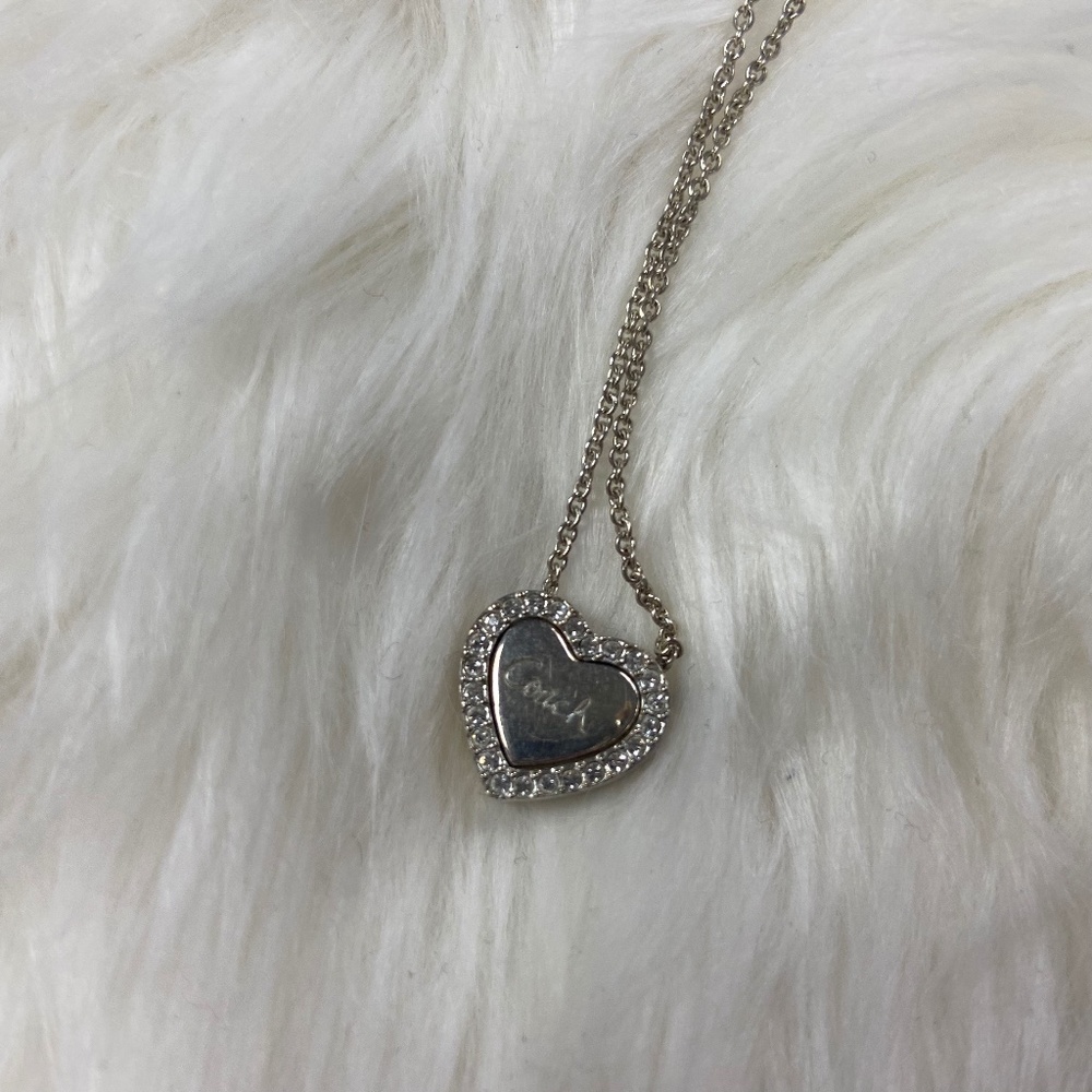 Coach Heart shaped necklace